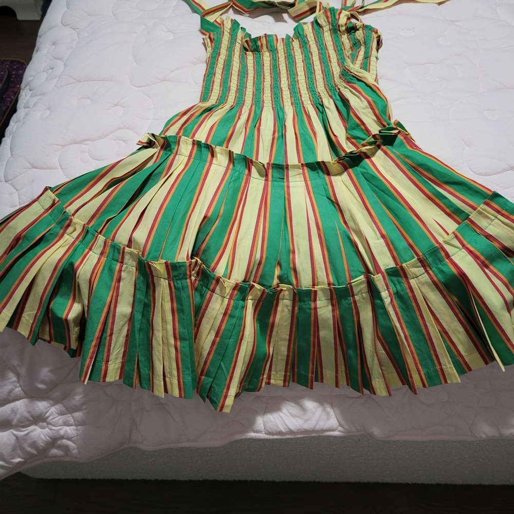Hill House Rockhouse Charlotte Ribbon Striped Dress
